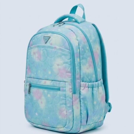 lady college backpack aqua