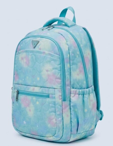 lady college backpack aqua